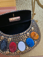 Mosaic handcrafted bag