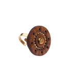Sundial Beaded Ring