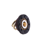Sundial Beaded Ring