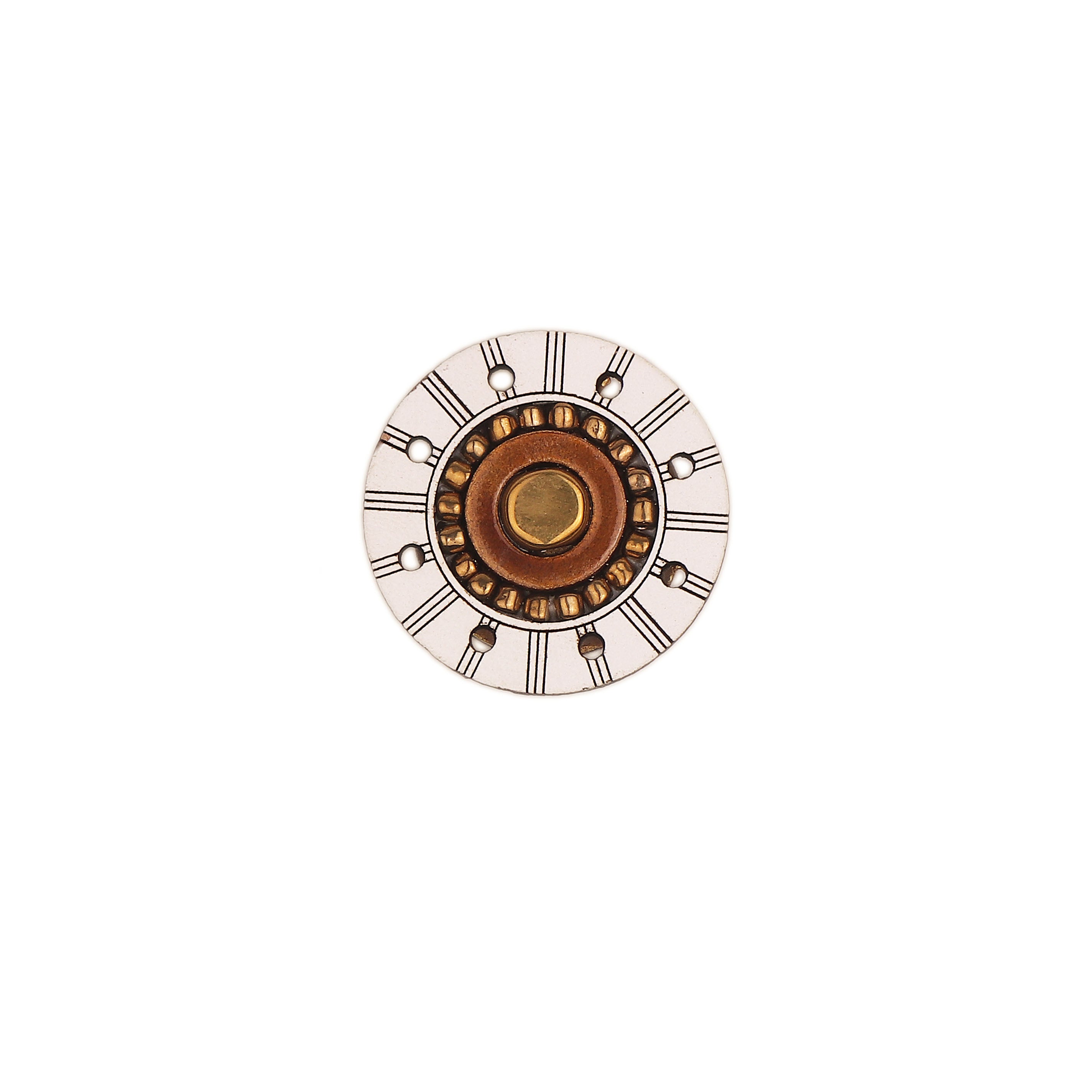 Sundial Beaded Ring