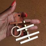 Lattice earrings