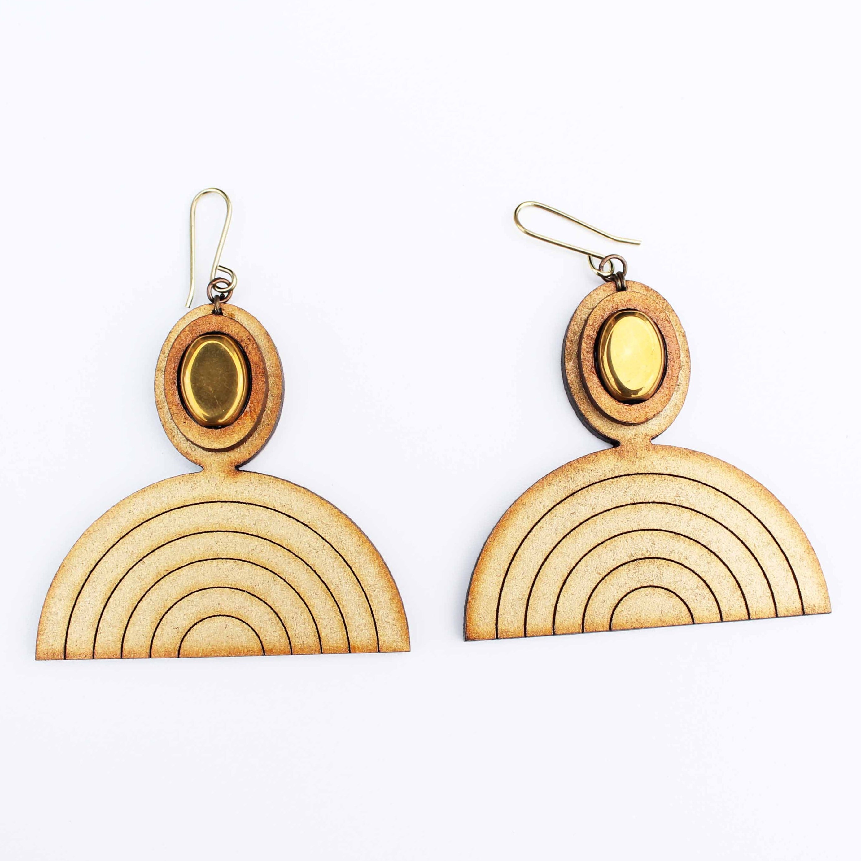 Cleopatra crescent Earrings