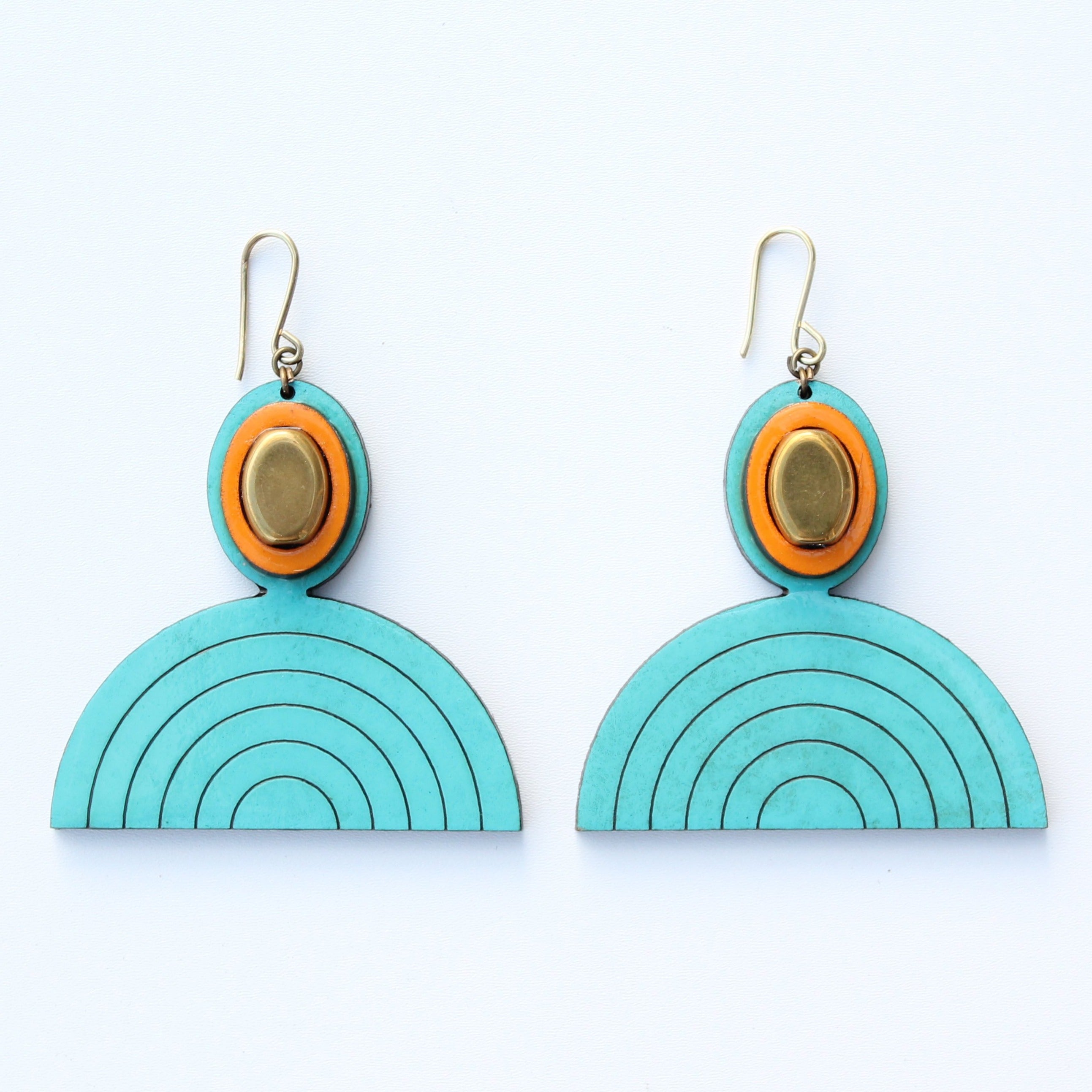 Cleopatra crescent Earrings