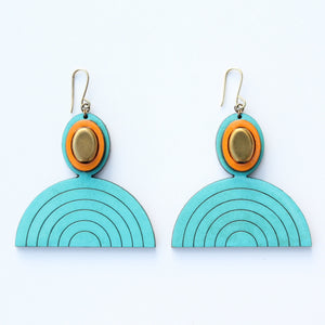 Cleopatra crescent Earrings