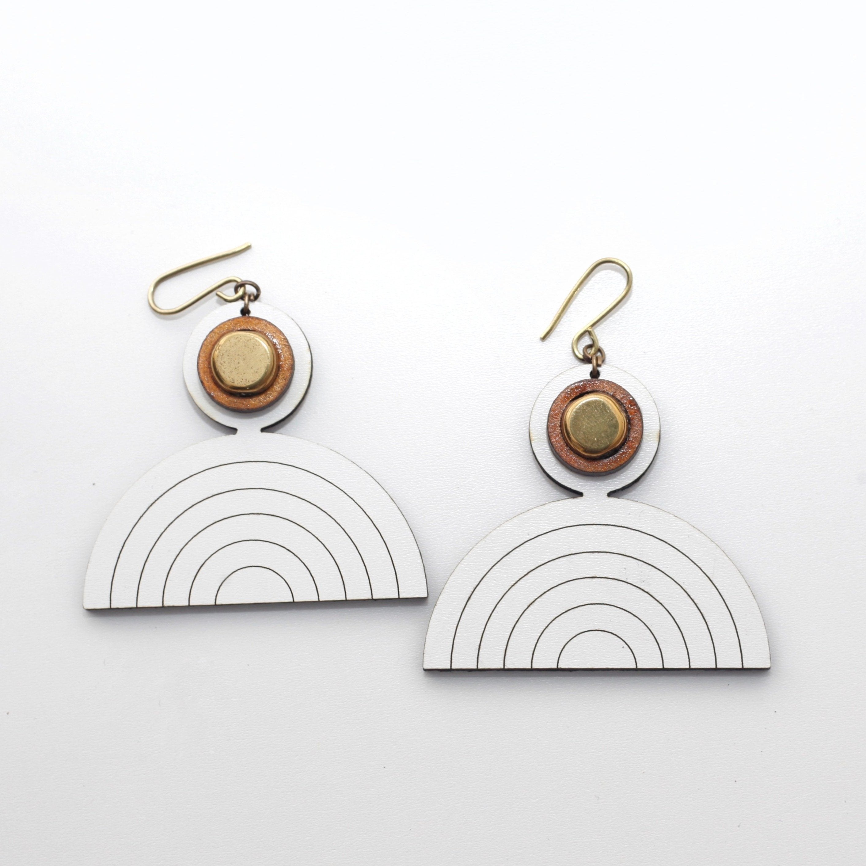 Cleopatra crescent Earrings